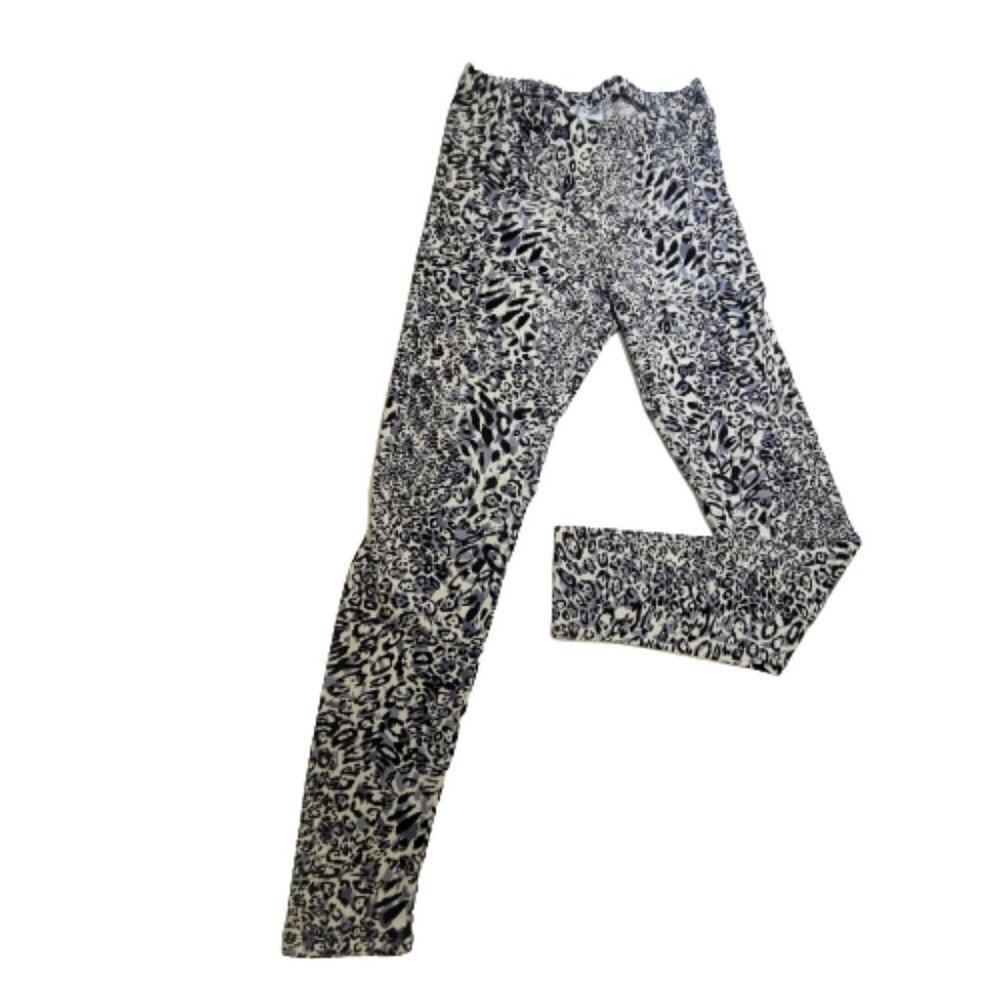 Black and White Animal Print Leggings Size S - Picture 8 of 8